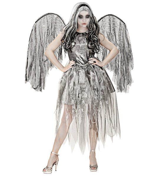 Widmann SRL Donkere engel jurk grijs dames