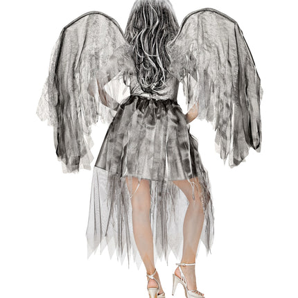 Widmann SRL Donkere engel jurk grijs dames