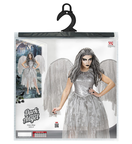 Widmann SRL Donkere engel jurk grijs dames