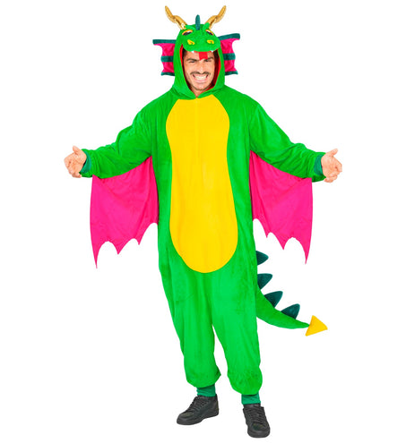 Widmann SRL Draak kostuum pluche fire