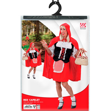 Widmann SRL Drag Queen Roodkapje kostuum