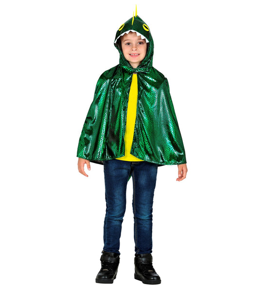 Widmann SRL Draken cape groen kinderen