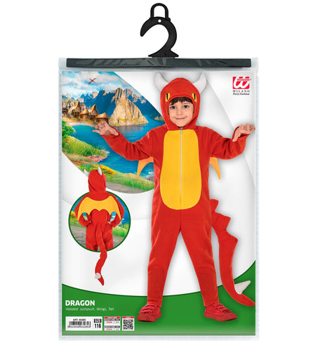 Widmann SRL Draken pak rood kind