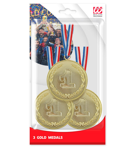 Widmann SRL Drie gouden medailles