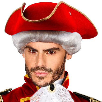 Widmann SRL Driesteek hoed rood