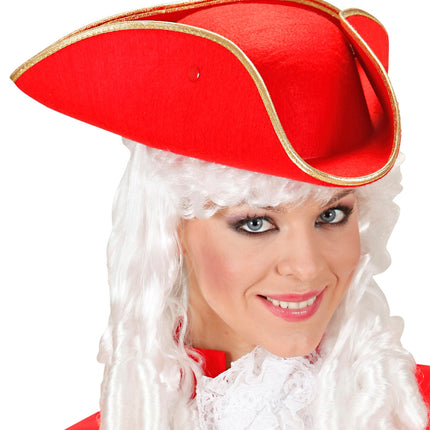 Widmann SRL Driesteek hoed rood