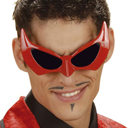 Widmann SRL Duivel bril rood