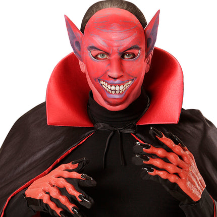 Widmann SRL Duivel masker van stof