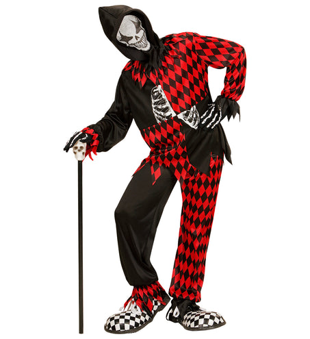 Widmann SRL Duivel pak Jester voor kids