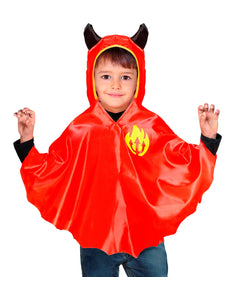 Widmann SRL Duivel poncho kind