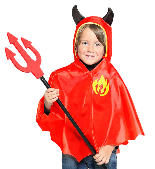 Widmann SRL Duivel poncho kind