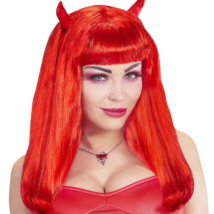 Widmann SRL Duivel pruik Devilicia