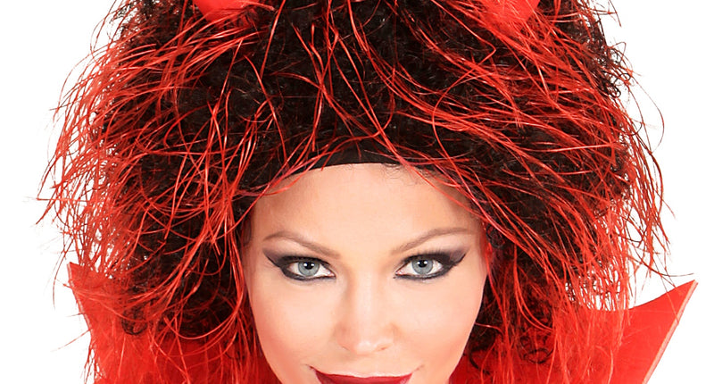 Widmann SRL Duivel pruik Donna