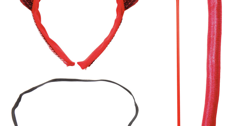 Widmann SRL Duivel set rood compleet