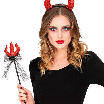 Widmann SRL Duivel verkleedset 2 delig