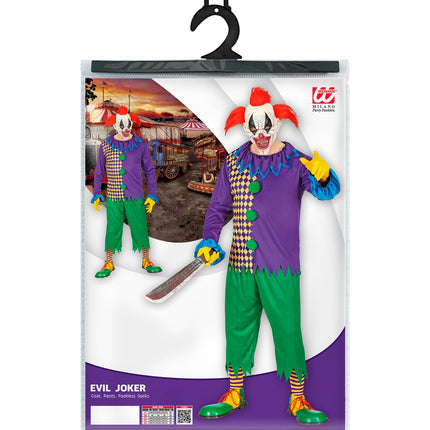 Widmann SRL Duivels joker kostuum