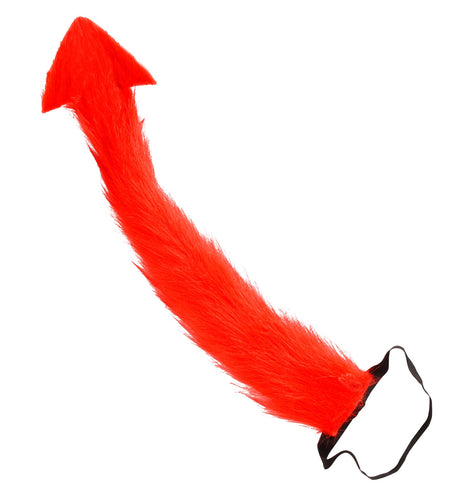 Widmann SRL Duivelstaart rood pluche