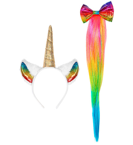 Widmann SRL Eenhoorn staart en diadeem