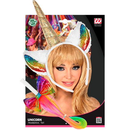 Widmann SRL Eenhoorn staart en diadeem