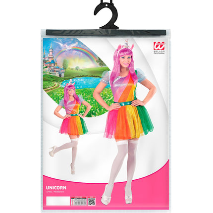 Widmann SRL Eenhoorn unicorn jurkje