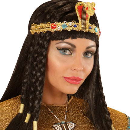 Widmann SRL Egyptische haarband met slang