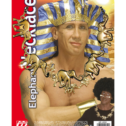 Widmann SRL Egyptische ketting olifanten