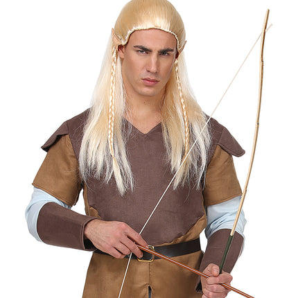 Widmann SRL Elfen pruik Glamredhel