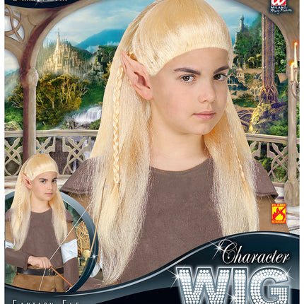 Widmann SRL Elfen pruik kinderen