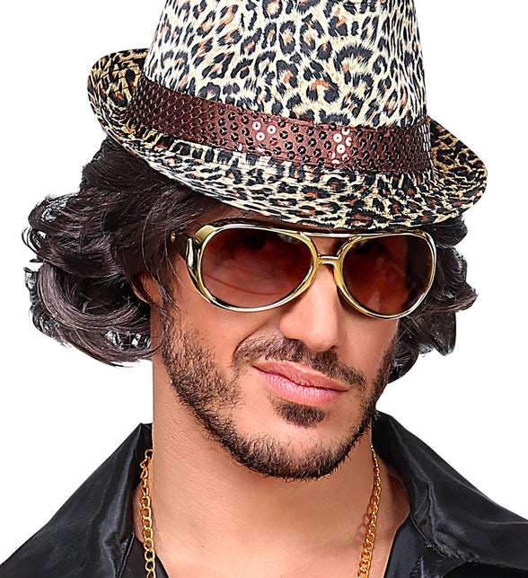 Widmann SRL Elvis bril rock 'n roll goud