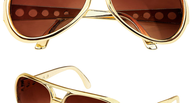 Widmann SRL Elvis bril rock 'n roll goud