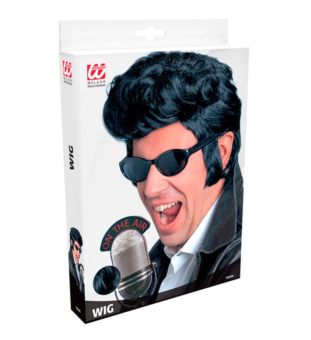 Widmann SRL Elvis pruik Rock 'n roll
