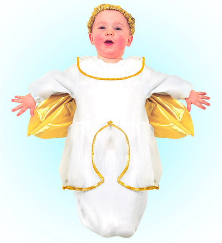 Widmann SRL Engel kostuum baby trappelzak