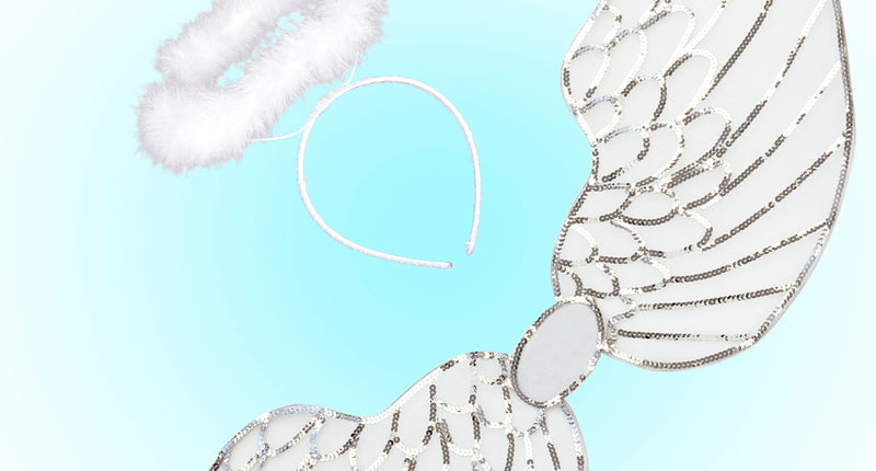 Widmann SRL Engel vleugels met aureool Beau