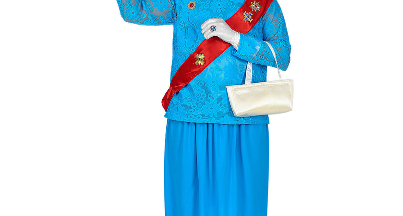 Widmann SRL Engelse koningin kostuum Queen Mum