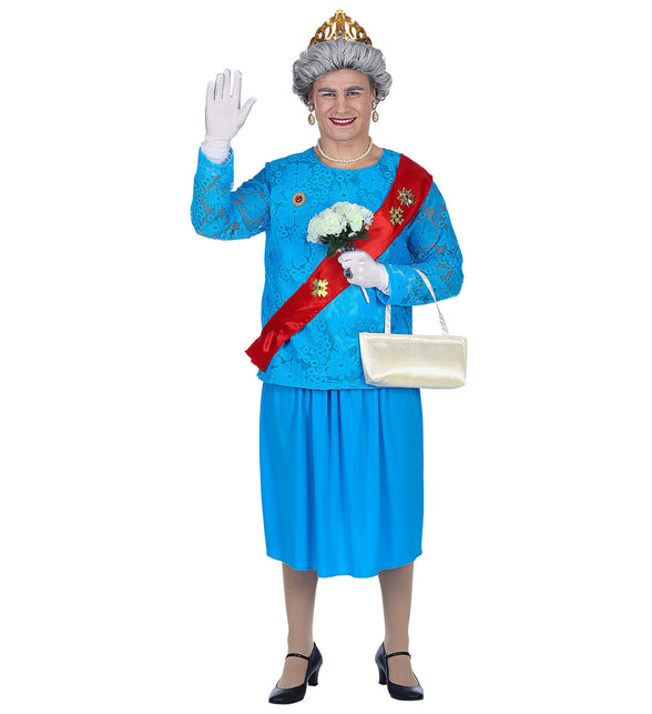 Widmann SRL Engelse koningin kostuum Queen Mum