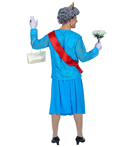 Widmann SRL Engelse koningin kostuum Queen Mum
