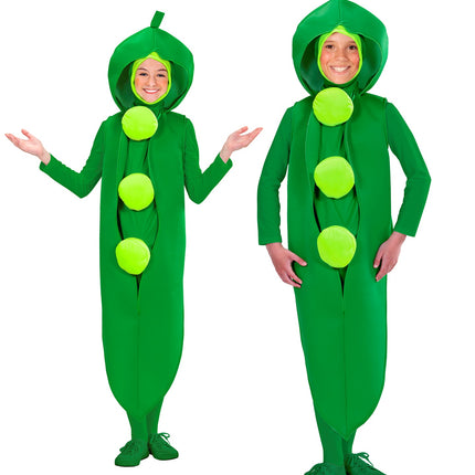 Widmann SRL Erwten kostuum Mauro kinderen unisex