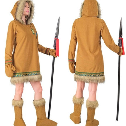 Widmann SRL Eskimo dame kostuum Roos dames