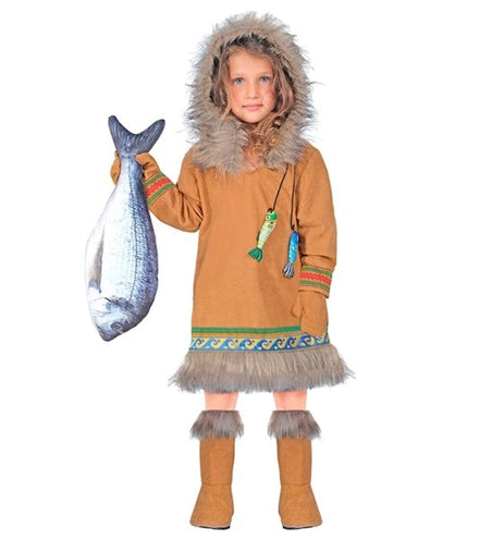 Widmann SRL Eskimo meisje kostuum Jesse kinderen