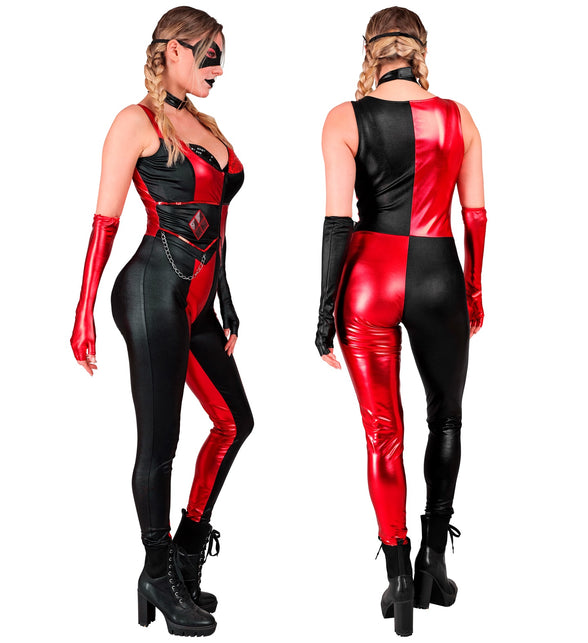 Widmann SRL Evil harlekijn pak dames