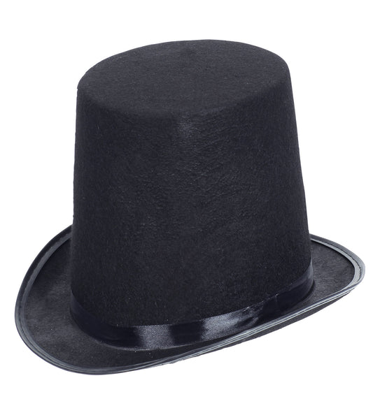 Widmann SRL Extra hoge hoed vilt zwart