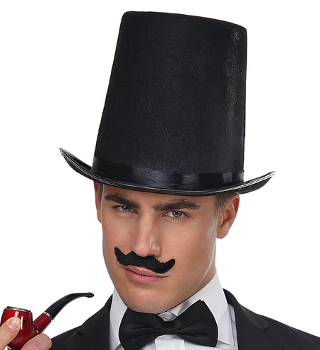 Widmann SRL Extra hoge hoed vilt zwart