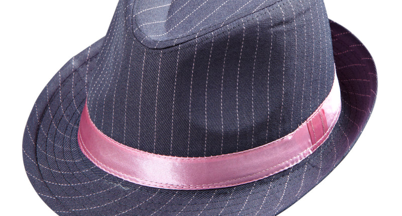 Widmann SRL Fedora Grijs Met Krijtstrepen