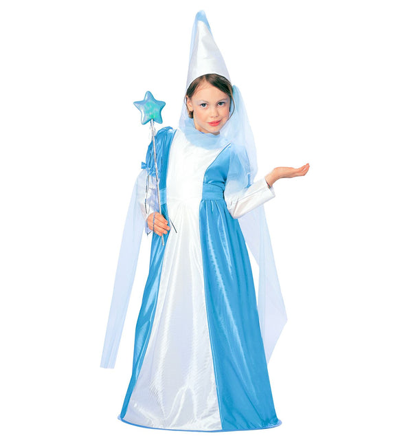 Widmann SRL Fee kostuum blauw kinderen