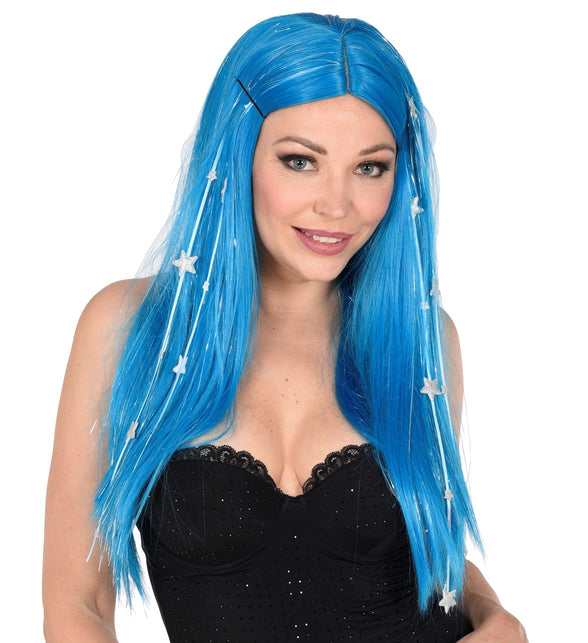 Widmann SRL Feeënpruik blauw met sterren