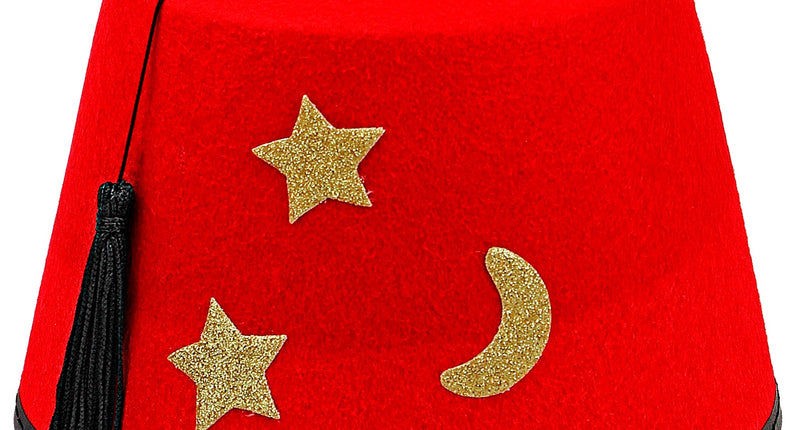 Widmann SRL Fez hoed vilt rood