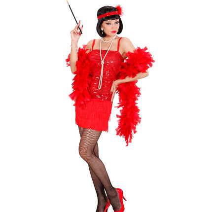 Widmann SRL Flapper Jurk Rood
