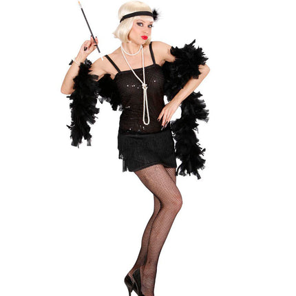 Widmann SRL Flapper Jurk Zwart