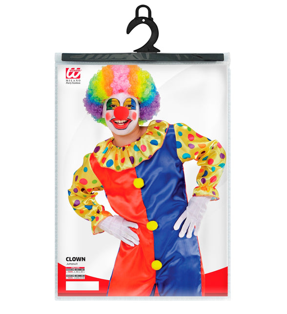 Widmann SRL Fleurig Clown kostuum kind