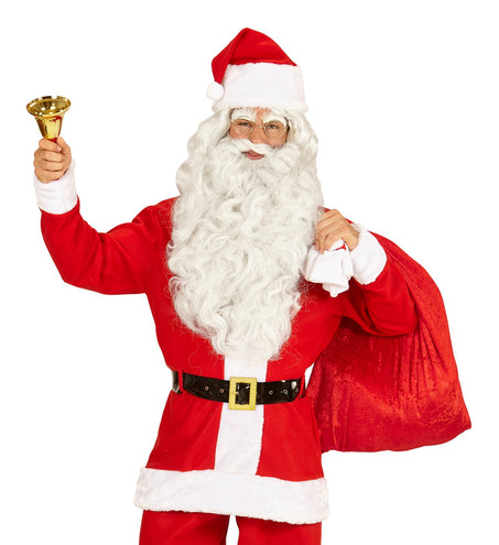 Widmann SRL Fluwelen kerstman zak